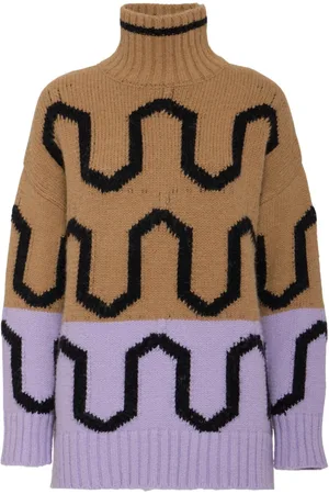 La DoubleJ Stickade tröjor & koftor, Dam, L, Comber Turtleneck