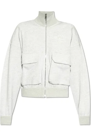 VERSACE Sweatshirts & Hoodies, Dam, XS, Bomull, Sweatshirt med fickor