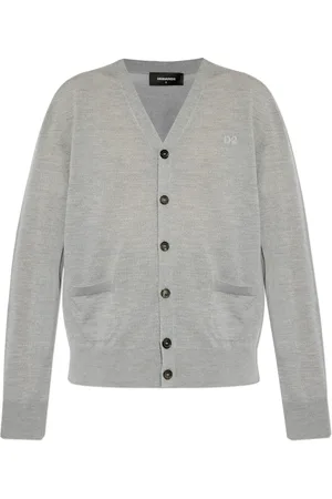 Dsquared2 Stickade tröjor & koftor, Dam, M, Ullkofta med fickor