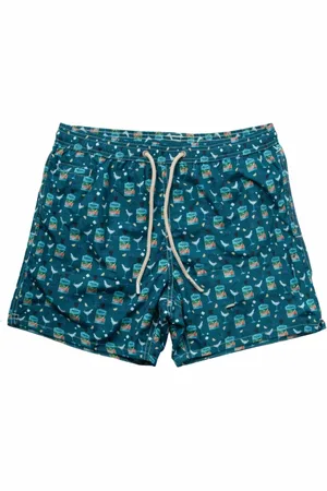 MC2 SAINT BARTH Badkläder, Herr, M, Dröm Gin Simshorts i Portofino stil