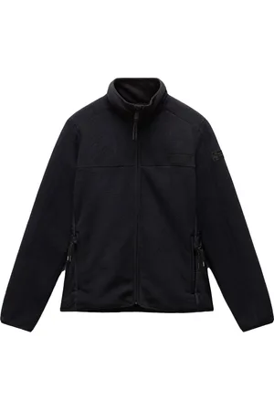 Napapijri Sweatshirts & Hoodies, Herr, M, Läder, Yupik Micropile Full Zip Fleece