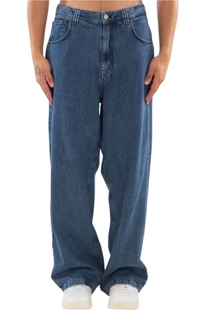 Garment Workshop Jeans, Herr, M, Baggy Stonewash Jeans