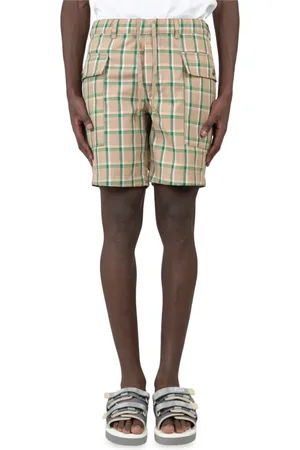 Sunflower Shorts, Herr, M, Grön Cargo Checks Shorts