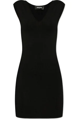 Dsquared2 Klänning, Dam, XS, Polyester, V-ringad klänning