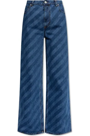 Marni Jeans, Dam, 2Xs, Bomull, Högmidjade Jeans