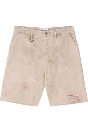 Etudes Shorts, Herr, L, Denim, Sandfärgad Färgad Denim Byxor