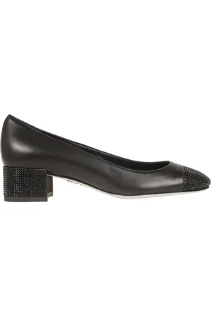 RENE CAOVILLA Skor, Dam, 35 EU, Svarta Pumps för Kvinnor Elegant Stil