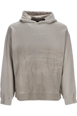 Vision Of Super Sweatshirts & Hoodies, Herr, M, Bomull, Flames Hoodie London Fog Men
