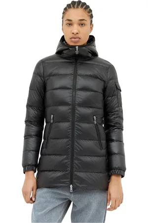 Moncler Jacka, Dam, S, Quiltad Huva Dunjacka