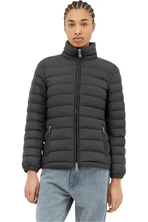 Moncler Jacka, Dam, S, Polyester, Quiltad Dunjacka med Ståkrage