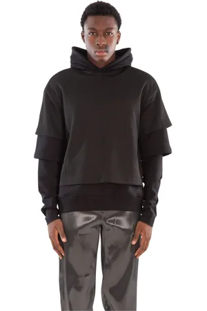 HELIOT EMIL Sweatshirts & Hoodies, Herr, S, 3-Lagers Hoodie i Blk01