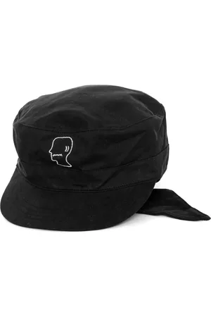 Brain Dead Accessoarer, Herr, ONE Size, Logo Stitched Bandana Tie-Back Hat