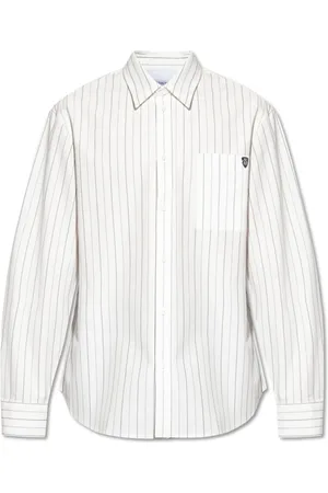 Burberry Skjorta, Herr, XL, Bomull, Skjorta med randigt mönster