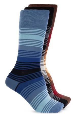 Paul Smith Underkläder, Herr, ONE Size, Bomull, Trepack bomullsstrumpor