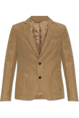 OFFICINE GENERALE Jacka, Herr, M, Linne, Blazer med linnefinish