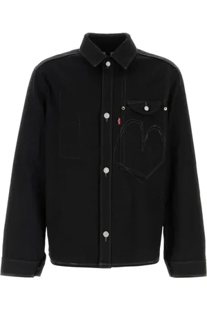 JUNYA WATANABE Jacka, Herr, S, Denim, Svart Denim X Levis Skjorta