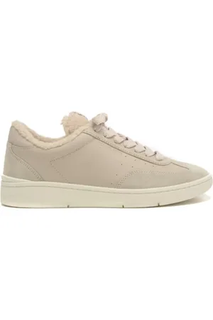Michael Kors Skor, Herr, 44 EU, Ivory Sneakers för stiliga outfits