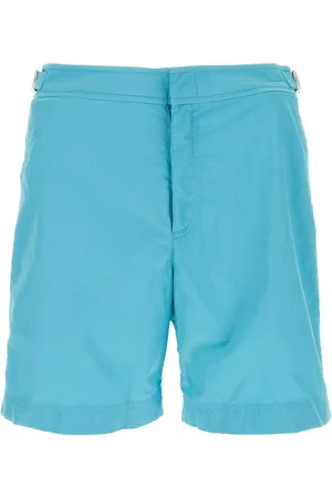 Orlebar Brown Badkläder, Herr, W30, Nylon, Blå Bulldog Simshorts