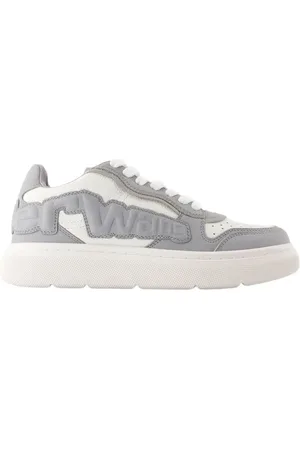 Alexander Wang Skor, Dam, 40 EU, Läder, Grå Läder Puff Sneakers