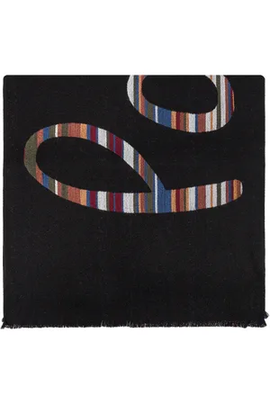 Paul Smith Accessoarer, Herr, ONE Size, Ullscarf med logotyp