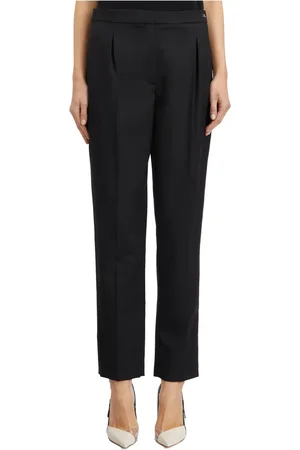 Elisabetta Franchi Byxor, Dam, M, Raka byxor med veck