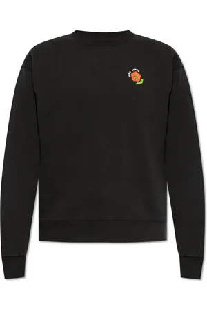 Kenzo Sweatshirts & Hoodies, Herr, S, Bomull, Sweatshirt med tryckt logotyp
