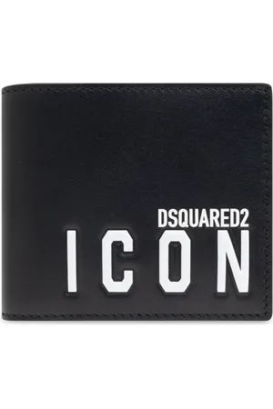 Dsquared2 Accessoarer, Herr, ONE Size, Vikbar Plånbok