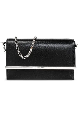 Alexander McQueen Väska, Dam, ONE Size, Läder, Läderclutch T-Bar Mini