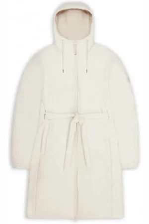 Rains Kappa, Dam, M, Polyester, Lång Isolerad Curve Jacka
