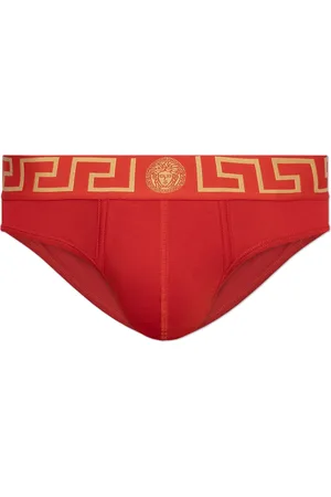 VERSACE Underkläder, Herr, 2Xl, Bomull, Briefs med logotyp