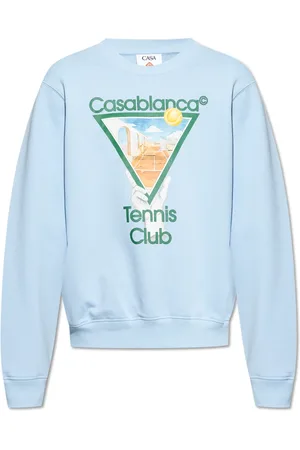 Casablanca Sweatshirts & Hoodies, Herr, S, Bomull, Tryckt Sweatshirt