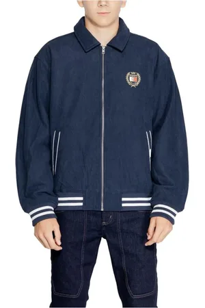 Tommy Hilfiger Jacka, Herr, M, Polyester, Blå Polyester Herrjacka Höst/Vinter Kollektion