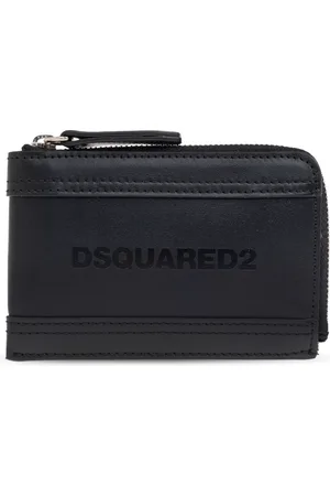Dsquared2 Accessoarer, Herr, ONE Size, Läder, Plånbok med logotyp