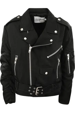 Vaquera Jacka, Dam, M, Nylon, Nylon Biker Bomberjacka med Fickor