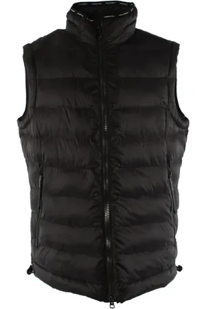 Peuterey Jacka, Herr, S, Nylon, Svart Nylon Bodywarmer Jacka