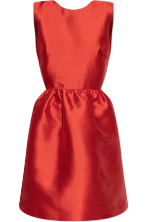 Kate Spade Klänning, Dam, M, Polyester, Klänning med dekorativ rosett på ryggen