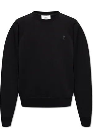 Ami Sweatshirts & Hoodies, Herr, XL, Bomull, Sweatshirt med logotyp