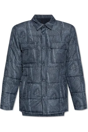 Etro Jacka, Herr, XL, Polyester, Vadderad jacka med fickor