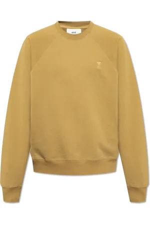Ami Sweatshirts & Hoodies, Herr, L, Bomull, Sweatshirt med logotyp