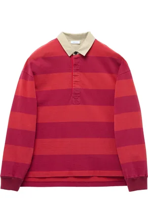 Alexander McQueen Topp, Herr, S, Bomull, Röda Polos med Skull Detaljer