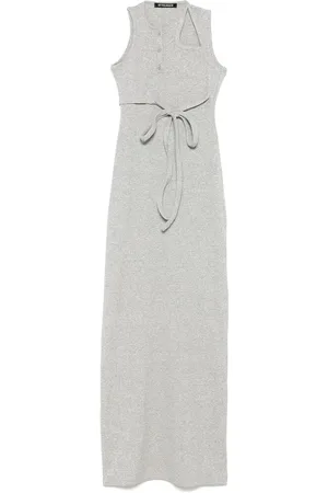 OTTOLINGER Klänning, Dam, XS, Grå Lurex Cut-Out Klänning