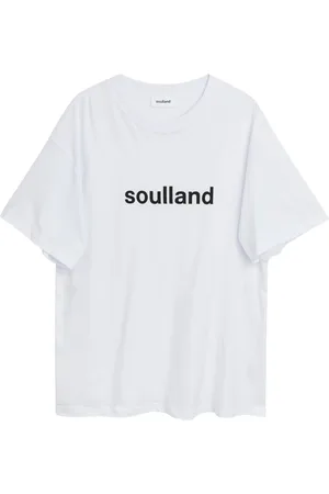 Soulland Topp, unisex, L/Xl, Bomull, HAV T-shirt