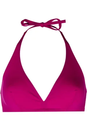 ERES Badkläder, Dam, L, Läder, Hallonrosa Triangel Bikini Topp
