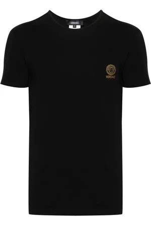 VERSACE Topp, Herr, 3Xl, Läder, Svart underkläder med Medusa-motiv