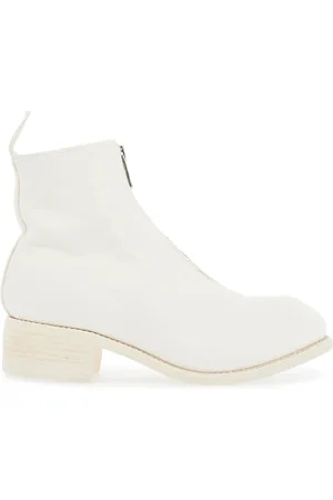 GUIDI Skor, Dam, 37 EU, Läder, Eleganta läderstövlar med sidoficka