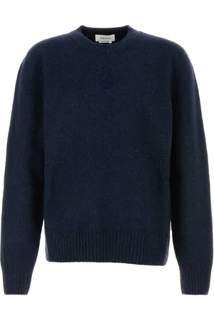 Alexander McQueen Stickade tröjor & koftor, Herr, S, Ullblandning Melange Sweater