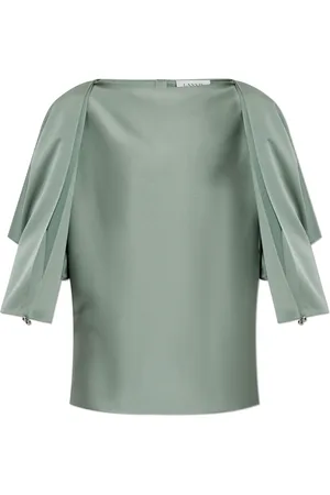Lanvin Blusar & Skjortor , Dam, XS, Satin Top