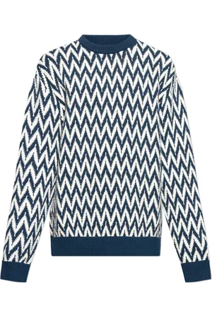 Lanvin Stickade tröjor & koftor, Herr, M, Bomull, Bomullströja