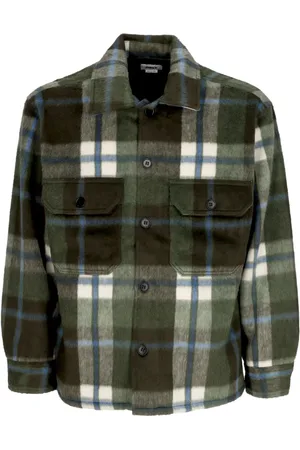 Obey Jacka, Herr, M, Polyester, Vadderad Skjortjacka med Multi-fickor
