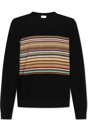 Paul Smith Stickade tröjor & koftor, Herr, L, Ulltröja med rund hals